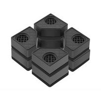 4Pcs Washing Machine Height Increase Pads Anti Pads Silent Skid Raiser Mat Refrigerator Dryer Support Stand 8CM CHINA black
