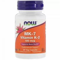Now Foods - VITAMIN K-2 (MK7) 100 mcg, 60 VCAPS