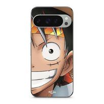 Case for Google Pixel 9 Pro Monkey D. Luffy One piece Manga anime juoda