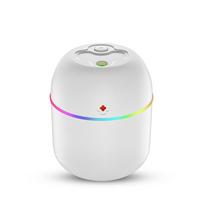 Mini Portable Air Humidifier USB Atomizer Aroma Diffuser Desktop Indoor Household Mute Hydrating Air Atomization Humidifie balta