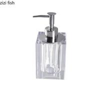 Crystal Lotion Bottle Bottling Bottle Hand Sanitizer Bottles Bathroom Accessories Soap Dispenser Shampoo Shower Gel Bottles pilka spalva