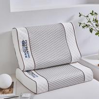 Latekso pagalvė Natūralaus latekso kaklo pagalvė Pagrindinė miego pagalvė Nesideformuojanti kaklo pagalvė Pagalvė Latekso pagalvė 60 * 40 * 10CM gray