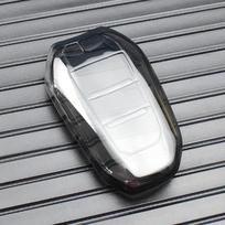TPU Shell Fob Holder for Peugeot 308 408 508 2008 3008 4008 5008 for Citroen C4 C6 C3-XR Car Key Case Cover Accessories juoda