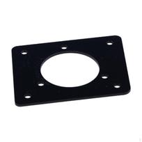 110V AC lizdo adapterio plokštelė Lengvas montavimas Pakeičia 36V golfo vežimėlį black