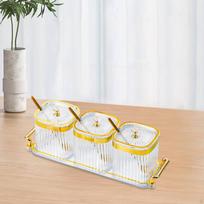 Condiment Jar Box Canisters for Kitchen Storage Paprika balta