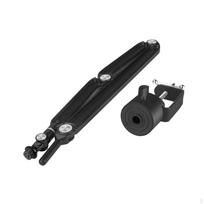 Mic Arm Stand Desktop Bracket Heavy Duty Easy Installation Holder Three Section for Home
