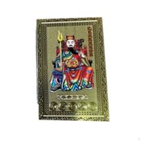 Chinese Feng Shui Tai Sui Amulet Card for Good Luck brown