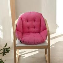 Plush Thickened Warm Dining Chair Cushion, Office Cushion, Integrated Computer Chair Cushion, Student Cushion, 1 Pc kava