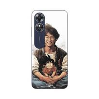 Oppo A17 case Akira Toriyama Goku child Maniacase juoda