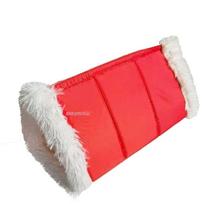 Triangular Dual-purpose Four-season Kennel Cat Kennel Dog Mattress 80 *50CM red