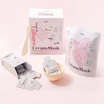 J.T.U Lizfit Collagen Cream Mask (20 servings) white