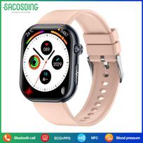 SACOSDING Moteriškas išmanusis laikrodis Amoled Ekranas Vyriški Lauko Bluetooth Skambučiai EKG Sveikatos Stebėjimas Sportas Fitnesas Tracker Išmanusis laikrodis