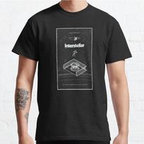 Men Fashion Casual Short Sleeves Interstellar Poster Tops Aesthetic Vintage Oversized T-shirts S juoda
