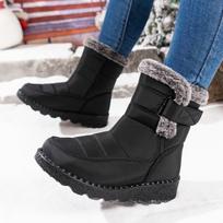 Ladies' Outdoor Anti Slip Snow Boots 35 juoda