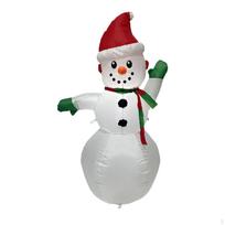 122cm Christmas Inflatables EU Adapter Plug for Garden Party Supplies Indoor white