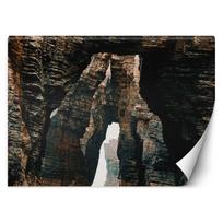 Wallpaper Tunnel in the rocks 100x70 ruda