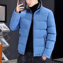 Žieminė vyriška šilta striukė laisvalaikio stora parka vyriška žieminė striukė šilta vyriška viso dydžio M-4XL M mėlyna