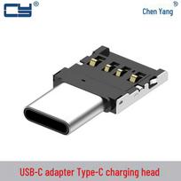 Universalus USB Type-C OTG adapteris, skirtas Samsung, Xiaomi, Android ir planšetiniams kompiuteriams - Modelis UC-053 null