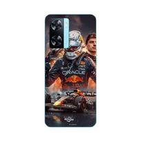 Coque pour Oppo A57s 4G Max Verstappen F1 art wallpaper Maniacase juoda