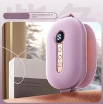 Winter Explosion-proof Electric Hand Warmer Mini USB Velvet Hand Warmer Power Supply Two-in-one Full Package To Carry with You violetinė