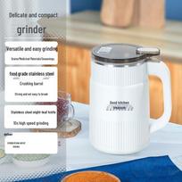 New Large Electric Grain and Coffee Grinder for Home beige