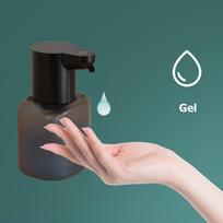 550ML Automatic Inductive Soap Dispenser USB Rechargeable Sanitizer Hand Washer Liquid Dispenser Alcohol Spray Dispenser Washing black