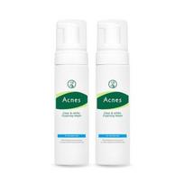 Acnes Clear & White Foaming Wash 1+1 Special blue
