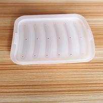 Silicone Sausage Maker Mold, Handmade Hamburger Hot Dog  Reusable Kitchen Accessories, Gadget for Cake Baking Pie, DIY balta