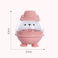 Hot Sale 4pcs Ice Ball Maker Mold Light Bulb Round Ice Molds 2.5in Whiskey Ice Sphere Mold Candy Color Ice Ball Silicone Maker white