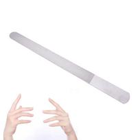 Huge Dual Sided Stainless Steel Metal Nail Art File Manicure Pedicure Tool ARI