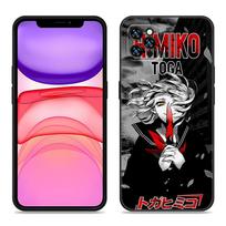 Anime Himiko Toga Phone Case For Apple iPhone 12 13 Mini 11 14 15 Pro Max 7 8 Plus X XR XS SE 2020 2022 Black Silicone Case iPhone X (XS)