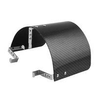 Cold Air Intake Cone Filter Look for 2.5-5.5 inch Neck Heat Shield Carbon Fiber Outdoor Anti-resistance Repairing Parts CHINA