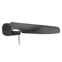 Kayak Tail Rudder Adjustable Stainless Steel Fishing Canoe Boat Rudder for Kayaks Canoes Fishing gray