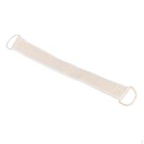 Back Scrubber ,Body Scrub Towel Beauty ,Skin Smoother Cleaning Tool, Deep Washcloth, white