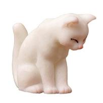 Useful Small Cat Statue Multi-purpose Real-looking Ornamental ARI