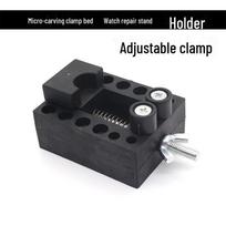 Mini Flat-mouth Bench Vise: Walnut, Drilling, Carving, Clamping Tool Fixer, clamping range 8-48mm, 300 pieces per box
