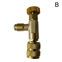 Skysčio apsauginis vožtuvas R410A R22 oro kondicionavimo šaltnešis 1/4  saugumo adapterio oro kondicionavimo remontas ir fluoridas