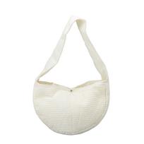Dog Sling Carrier Portable Cat Carrier Bag with Widened Shoulder Strap for Outdoor Travel S S beige