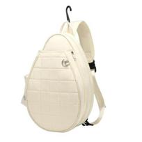 Tennis Racket Bag for Travel Large Capacity Holds 2 Racquets Wet/Dry Pocket Waterproof Adjustable smėlis
