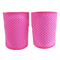 1 Pair Breathable Knee Pads Skid Resistant Sports Knee Pads Elbow Leg Protectors for Kids rožinė raudona spalva
