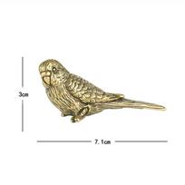 Vario šarka figūrėlės ornamentai antikvarinė maža paukščio statulėlė biuro stalo dekoracija amatai arbatos augintinis svetainės dekoracija beige