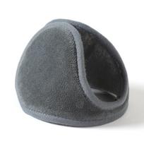 Unisex Sutirštintos Velvetinės Žieminės Ausinės - Šiltos Suaugusiųjų Ausų Šildyklės juoda