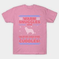 T Shirt Women Cavalier King Charles Spaniel Halloween Gift T Shi Harajuku Print Kawaii Tshirt Summer Short Sleeve Female T-Shirt Top Tee S rožinė