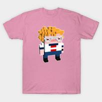 T Shirt Women Napolean Dynamite Harajuku Print Kawaii Tshirt Summer Short Sleeve Female T-Shirt Top Tee S rožinė