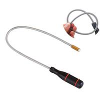 Magnetinio paėmimo įrankis – lankstus magnetinio rinktuvo šlavimo kotas, skirtas sunkiai pasiekiamoms namų kriauklei, automobilio raktams, USB, varžtams, varžtams One Size gray