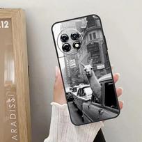 Cute Alpaca Donkey Case For OnePlus 12R 12 11 9 10 Pro 10R 10T OnePlus Nord 3 2T N10 N20 CE 2 Lite CE4 Cover OnePlus 12R gray