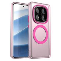 „Redmi Note 14 Pro“ dėklas, skirtas „Redmi Note 14 Pro 5G“ 6,67 colio permatomas saldainių spalvos matinis smūgiams atsparus apsauginis buferis For Note 14 5G žalia