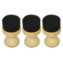 Pack of 3 Effective Mineral Oil Applicator for Wood Cutting Boards Bamboo and Wooden Kitchen Utensils Maintenance