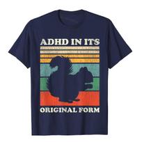 ADHD Originalia Forma Marškinėliai Voverės Marškinėliai Voverės T-shirt T-shirt Viršutiniai Marškinėliai Didelio Dydžio Medvilniniai Šventiniai Gotikiniai Studentiški S smėlis