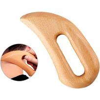 Wooden Gua Sha Tool Scraping Board Massage Slimming Guasha Wood Therapy Massage Scraper Body Massager Therapy Maderotherapy beige
